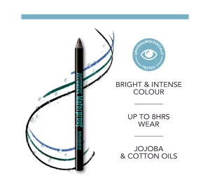 BOURJOIS WATERPROOF EYE PENCIL ULTRA BLACK 54