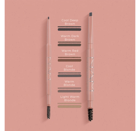 NAM BROW DEFINER PENCIL 1 COOL DEEP BROWN