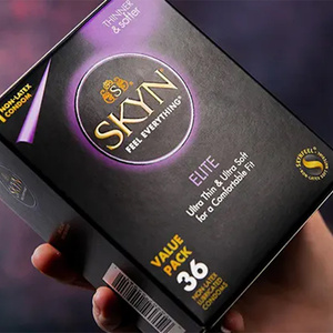 SKYN ELITE NON-LATEX CONDOMS 36 PCS