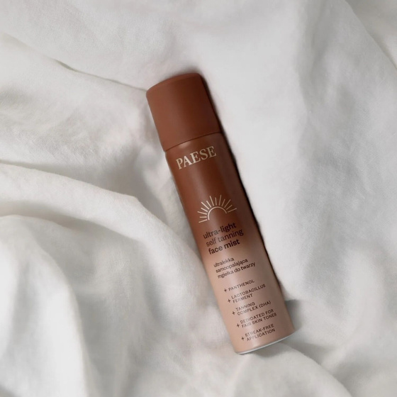 Paese Ultra-Light Self-Tanning Face Mist with Panthenol 75ml