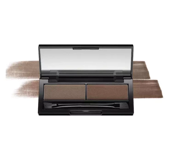 MAX FACTOR REAL BROW DUO KIT EYEBROW PALETTE 002 MEDIUM 3.3G