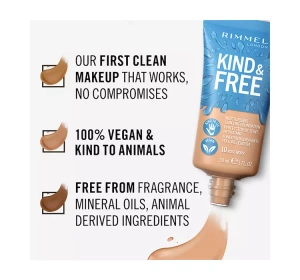 RIMMEL KIND & FREE FACE FOUNDATION 103 TRUE IVORY 30ML