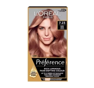 LOREAL RECITAL PREFERENCE PERMANENT HAIR DYE 7.23