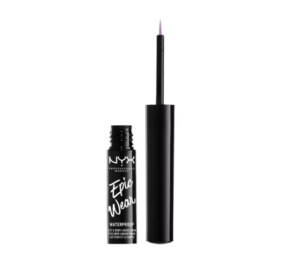 NYX PROFESSIONAL MAKEUP EPIC WEAR EYE & BODY WATERPROOF LIQUID EYELINER LILAC 3,5ML
