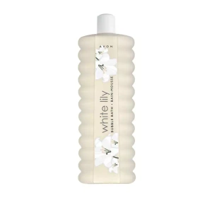 AVON BUBBLE BATH WHITE LILY 1000ML 