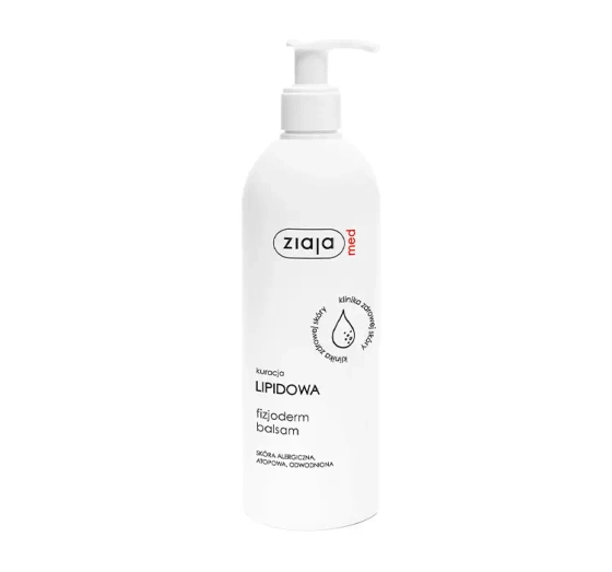 ZIAJA MED LIPID TREATMENT PHYSIODERM BODY LOTION 400ML