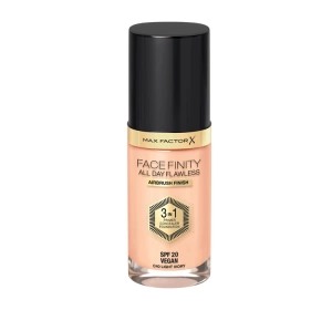 MAX FACTOR FACEFINITY ALL DAY FLAWLESS 3IN1 VEGAN FOUNDATION C40 LIGHT IVORY 30ML 