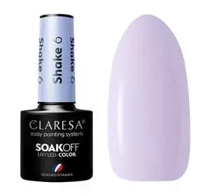 CLARESA SOAK OFF UV HYBRID NAIL POLISH SHAKE 6 5ML
