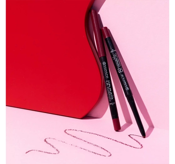 Essence 8h Matte Comfort Waterproof Lip Liner 19 Burgundy Bestie 0.3 g