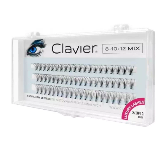 CLAVIER CLASSIC MIX INDIVIDUAL LASHES INDIVIDUAL FALSE EYELASHES 8 10 12MM