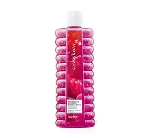 AVON SENSES BUBBLE BATH RASPBERRY DELIGHT 500ML