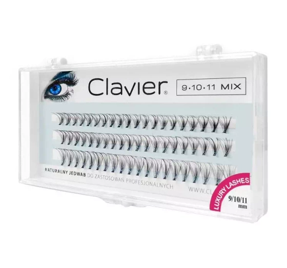 CLAVIER CLASSIC MIX LASHES INDIVIDUAL FALSE EYELASHES  9 10 11 MM