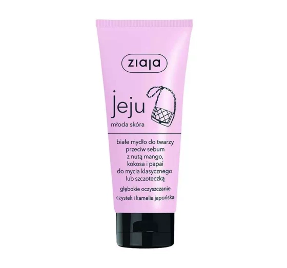 ZIAJA JEJU WHITE FACE SOAP 75ML