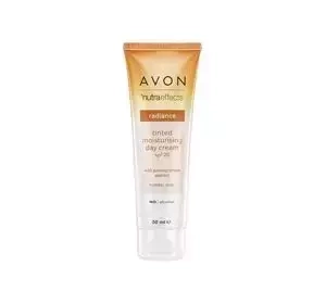 AVON NUTRA EFFECTS RADIANCE TINTED MOISTURIZING DAY CREAM SPF 20 50ML