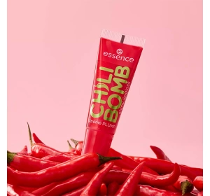 Essence Chili Bomb Plumping Lip Gloss 01 Strawberry Salsa 10 ml