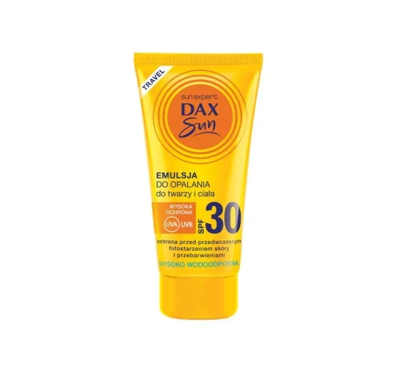 DAX SUN SUN EMULSION FOR FACE AND BODY SUNSCREEN SPF30 50ML