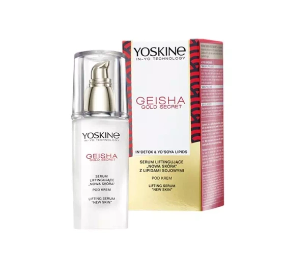 YOSKINE GEISHA GOLD SECRET LIFTING SERUM NEW SKIN WITH SOY LIPIDS 30ML