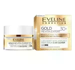 EVELINE GOLD REVITA SMOOTHING CREAM-SERUM 30+