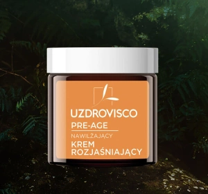 UZDROVISCO PRE-AGE MOISTURIZING FACE BRIGHTENING CREAM 50ML