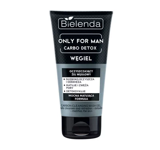 BIELENDA ONLY FOR MAN CARBO DETOX FACIAL CLEANSING GEL 150G
