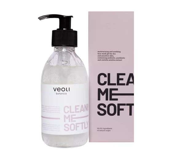 VEOLI BOTANICA CLEANING ME SOFTLY MOISTURIZING AND SOOTHING FACE WASH GEL 190ML