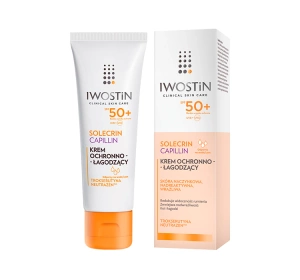 IWOSTIN SOLECRIN CAPILLIN PROTECTIVE CREAM FOR CAPILLARY SKIN SPF50+ 50ML