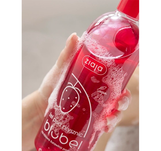 ZIAJA SHOWER GEL CRANBERRY STRAWBERRY BLUBEL 500ML