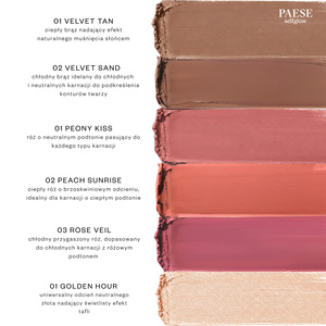 Paese SelfGlow Cream Bronzer 02 Velvet Sand 8g