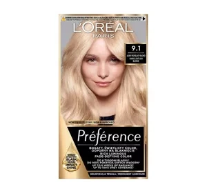LOREAL RECITAL PREFERENCE PERMANENT HAIR DYE Z 9.1