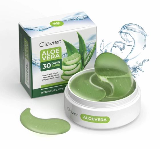 Clavier Aloe Vera Hydrating Hydrogel Eye Patches 60 pcs