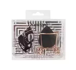 DONEGAL SET OF MAKEUP SPONGES + HOLDER