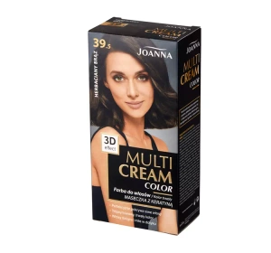 JOANNA MULTI CREAM COLOR PERMANENT HAIR DYE 39.5 TEA BROWN