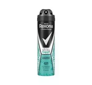 REXONA MEN STAY FRESH MARINE ANTI-PERSPIRANT SPRAY FOR MEN 150ML