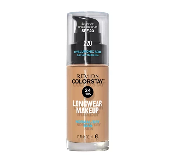 REVLON COLORSTAY FOUNDATION WITH HYALURONIC ACID FOR DRY SKIN 220 NATURAL BEIGE 30ML
