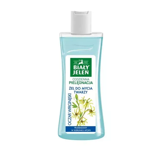 BIAŁY JELEŃ FACE WASH GEL WITCH-HAZEL 265ML