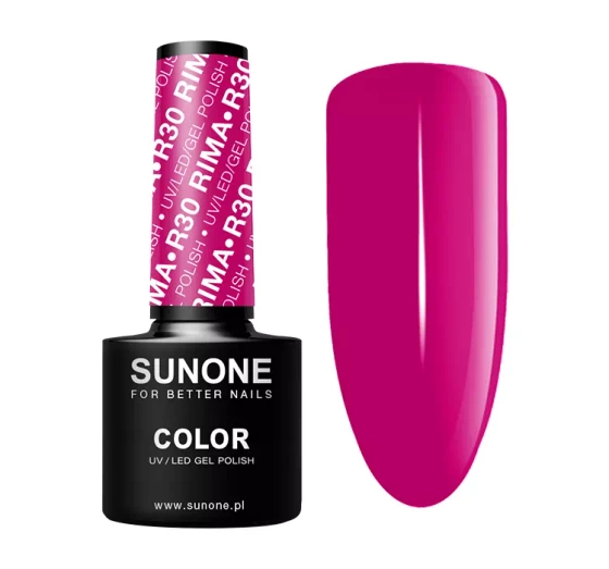SUNONE COLOUR UV/LED GEL POLISH R30 RIMA 5ML