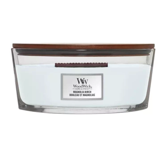 WOODWICK ELLIPSE CANDLE SCENTED CANDLE MAGNOLIA BIRCH 453.6G