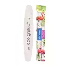 ABA GROUP NAIL FILE STANDARD ELLIPSE 180/240 FOIL
