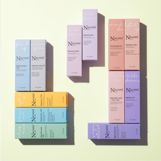 NACOMI NEXT LEVEL LIFT IT UP PEPTIDES 10% FACE SERUM 30ML 