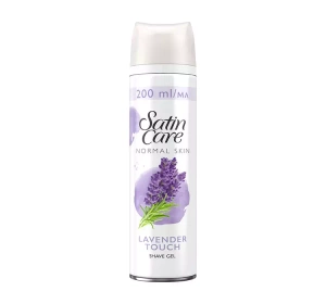 Gillette Satin Care Lavender Touch Shave Gel for Normal Skin 200ml