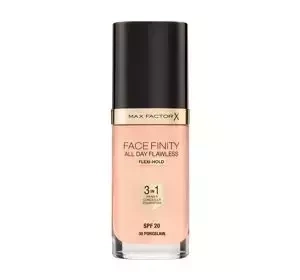 MAX FACTOR FACEFINITY ALL DAY FLAWLESS FOUNDATION 3IN1 30 PORCELAIN 30ML