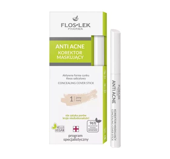 FLOSLEK ANTIBACTERIAL CONCEALER STICK LIGHT 1