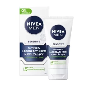 NIVEA MEN SENSITIVE SOOTHING FACE MOISTURIZER FOR MEN 75ML