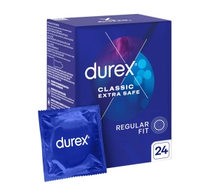 DUREX EXTRA SAFE THICKER CONDOMS 24 PCS