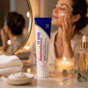 Retinobaza 17000 Pharmaceutical Vitamin A Cream for Wrinkles, Dark Spots and Blemishes 30g