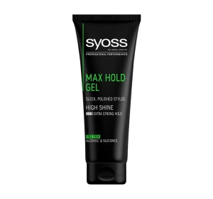 SYOSS MAX HOLD HAIR GEL EXTRA STRONG HOLD 250ML