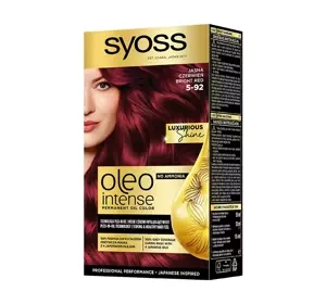 SYOSS OLEO INTENSE HAIR COLOUR WITHOUT AMMONIA 5-92 BRIGHT RED