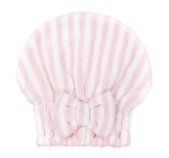 TRUST MY SISTER MICROFIBER HAIR CAP PINK