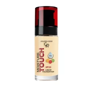 GOLDEN ROSE MOISTURE TOUCH MOISTURIZING FACE FOUNDATION SPF20 101 30ML