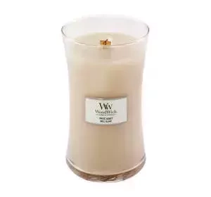WOODWICK LARGE JAR CANDLE SCENTED CANDLE WHITE HONEY 610G